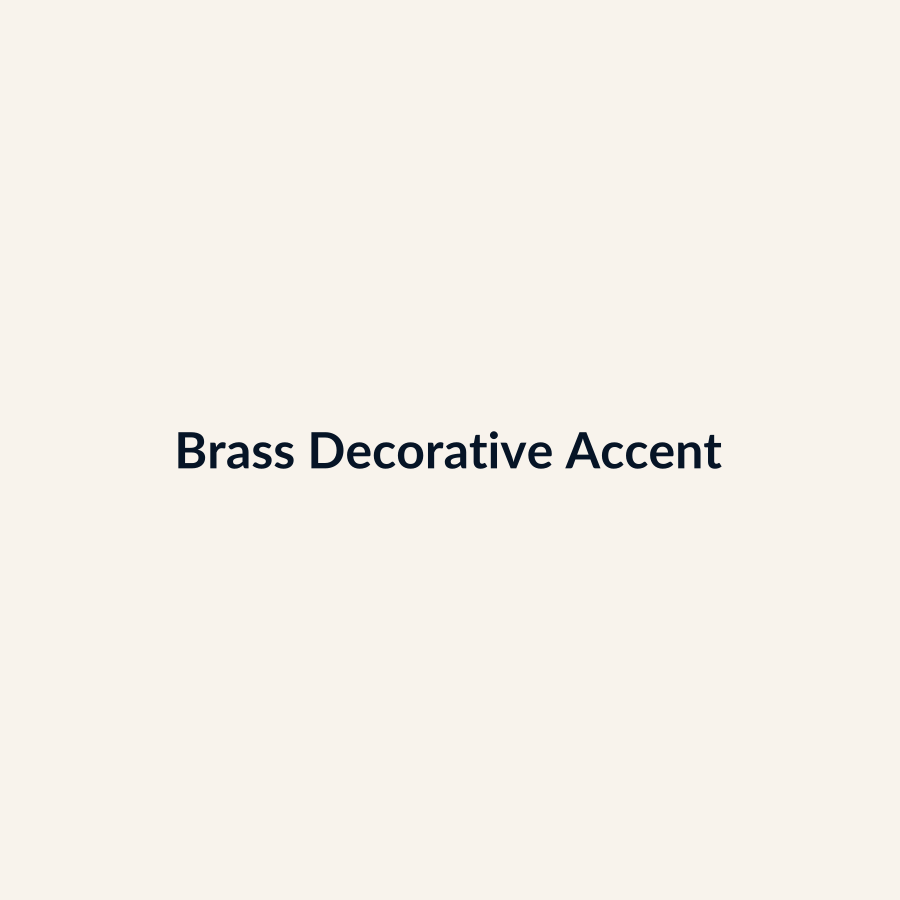 Brass Decorative Accent