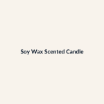 Soy Wax Scented Candle