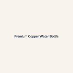 Premium Copper Water Bottle