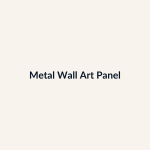 Metal Wall Art Panel