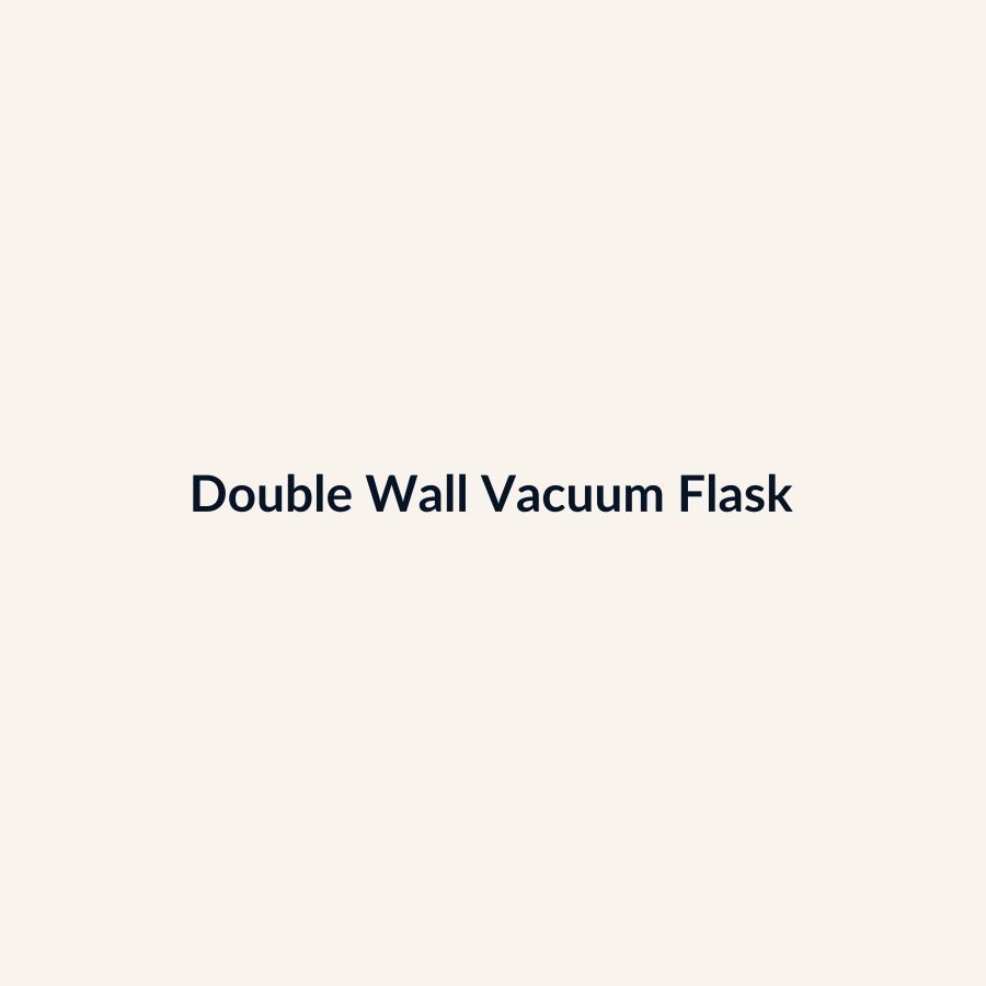 Double Wall Vacuum Flask