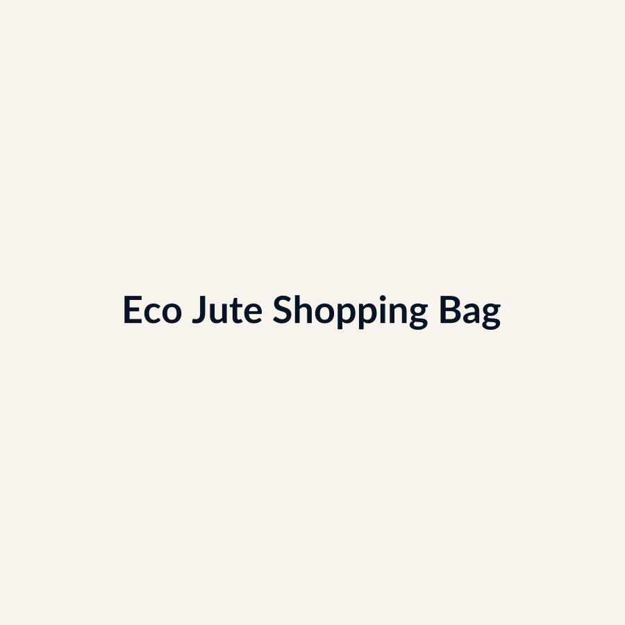 Eco Jute Shopping Bag