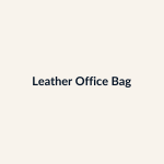 Leather Office Bag