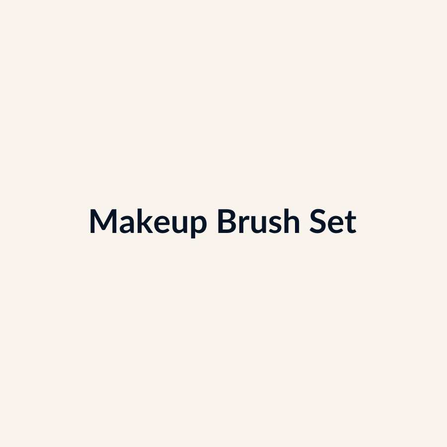 Makeup Brush Set