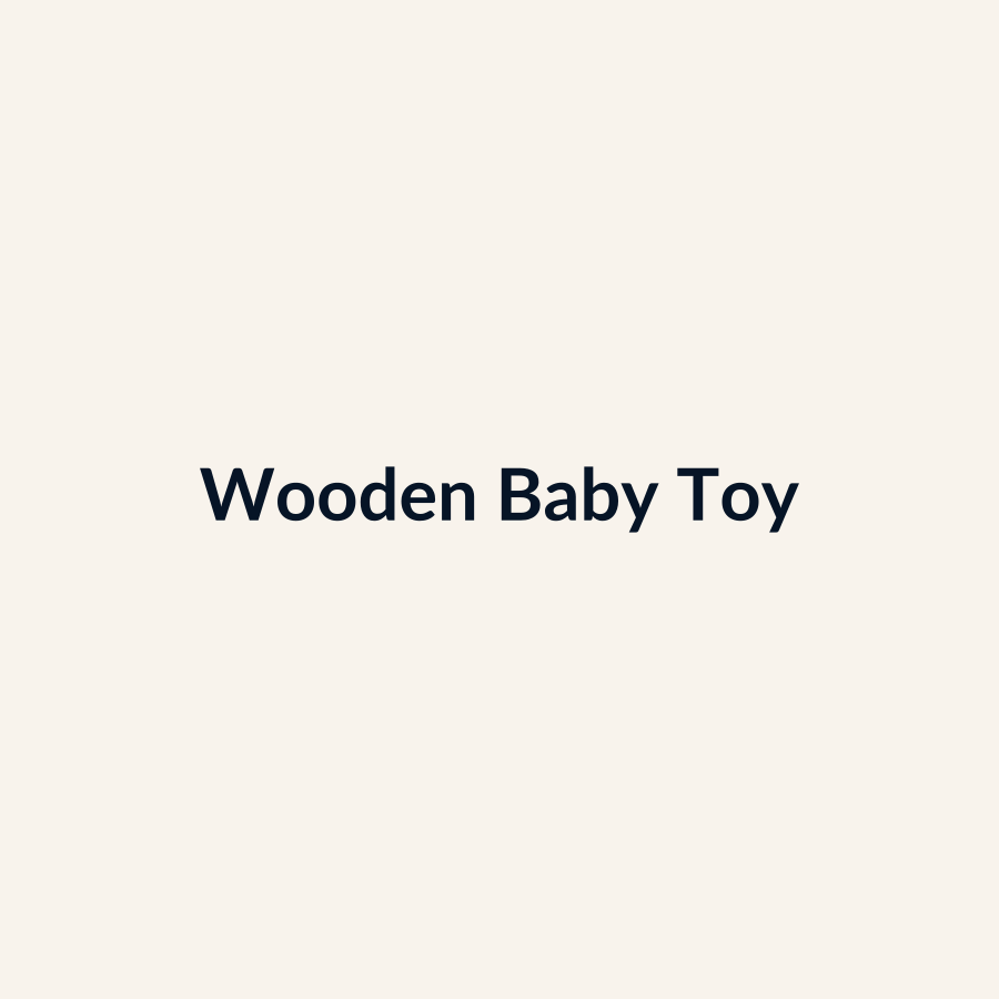 Wooden Baby Toy