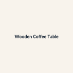 Wooden Coffee Table