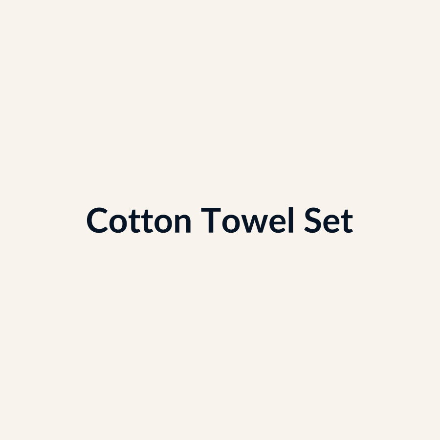 Cotton Towel Set