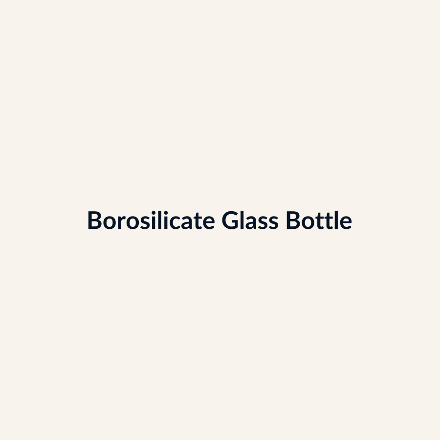Borosilicate Glass Bottle