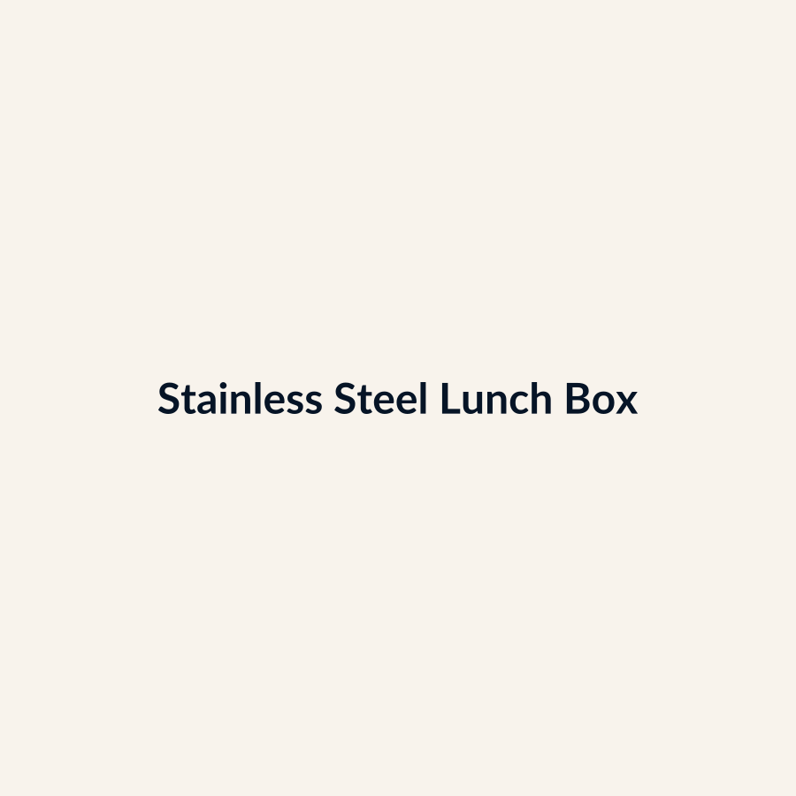 Stainless Steel Lunch Box