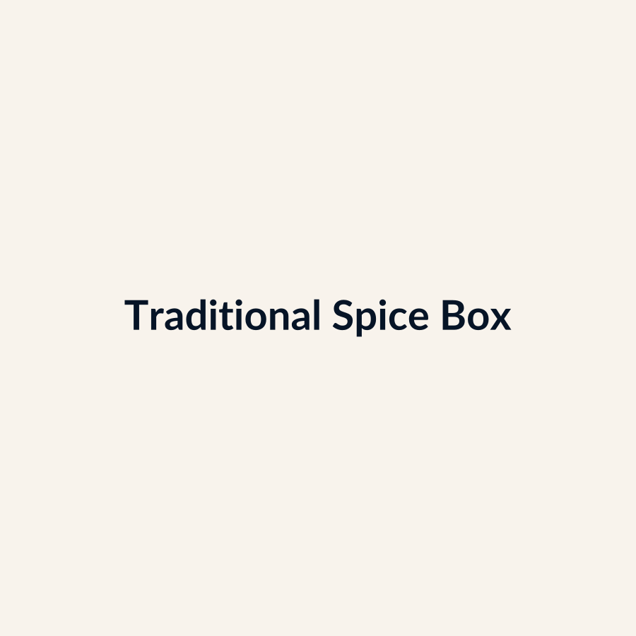 Traditional Spice Box