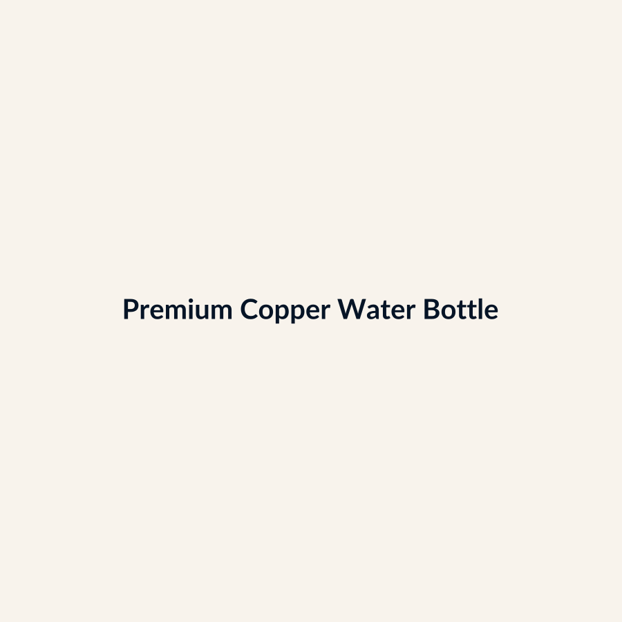 Premium Copper Water Bottle